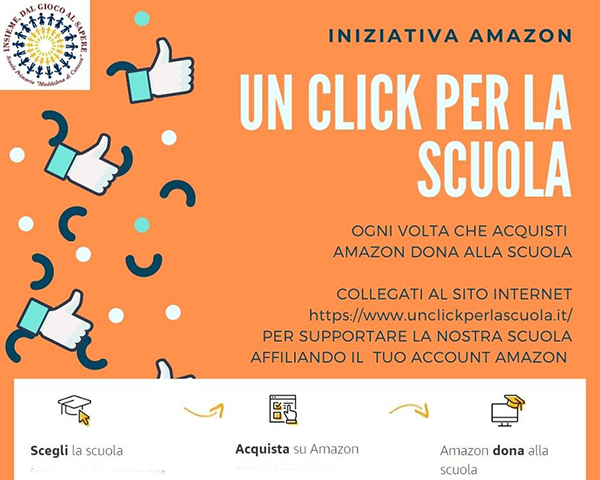 Amazon un click per la scuola